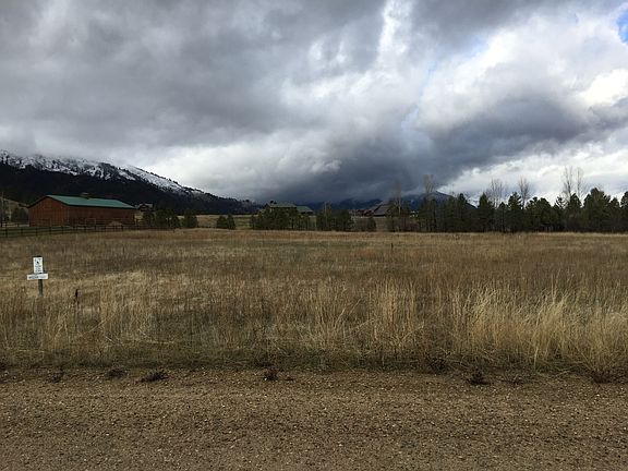 Across the road from lot