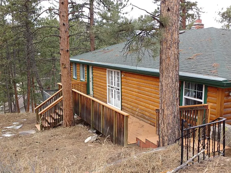 View of House/West Deck