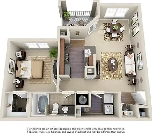 Marion | 1 Bedroom | 1 Bath | 754 SF Marion | 1 Bedroom | 1 Bath | 754 SF