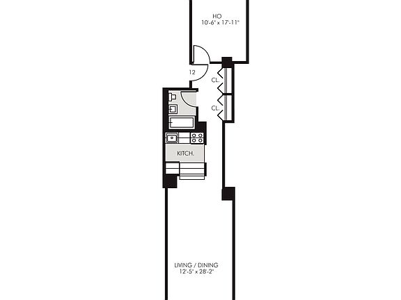 2nd image of 45 Wall St APT 812