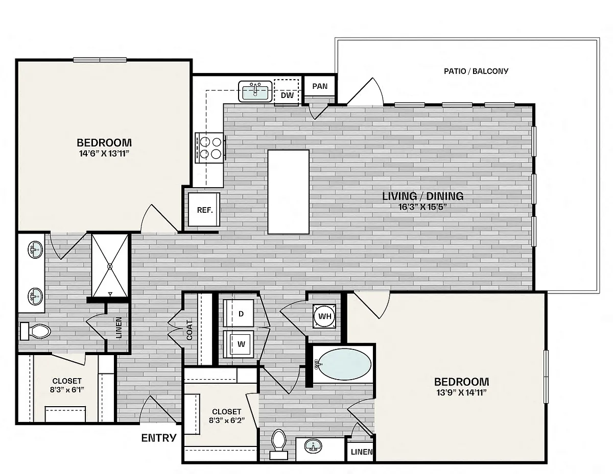 Floor plan B4
