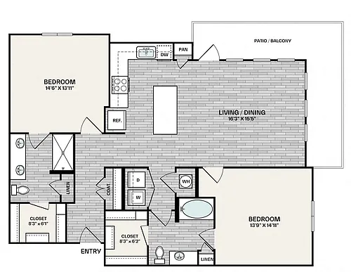 Floor plan B4