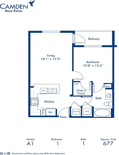 Floor plan A1