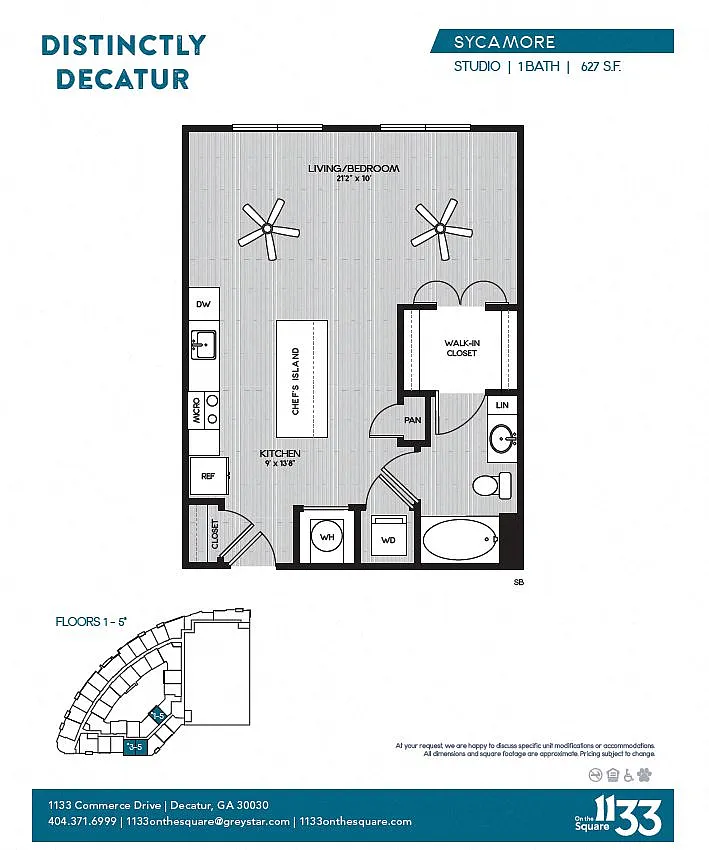 Floor plan SB Sycamore