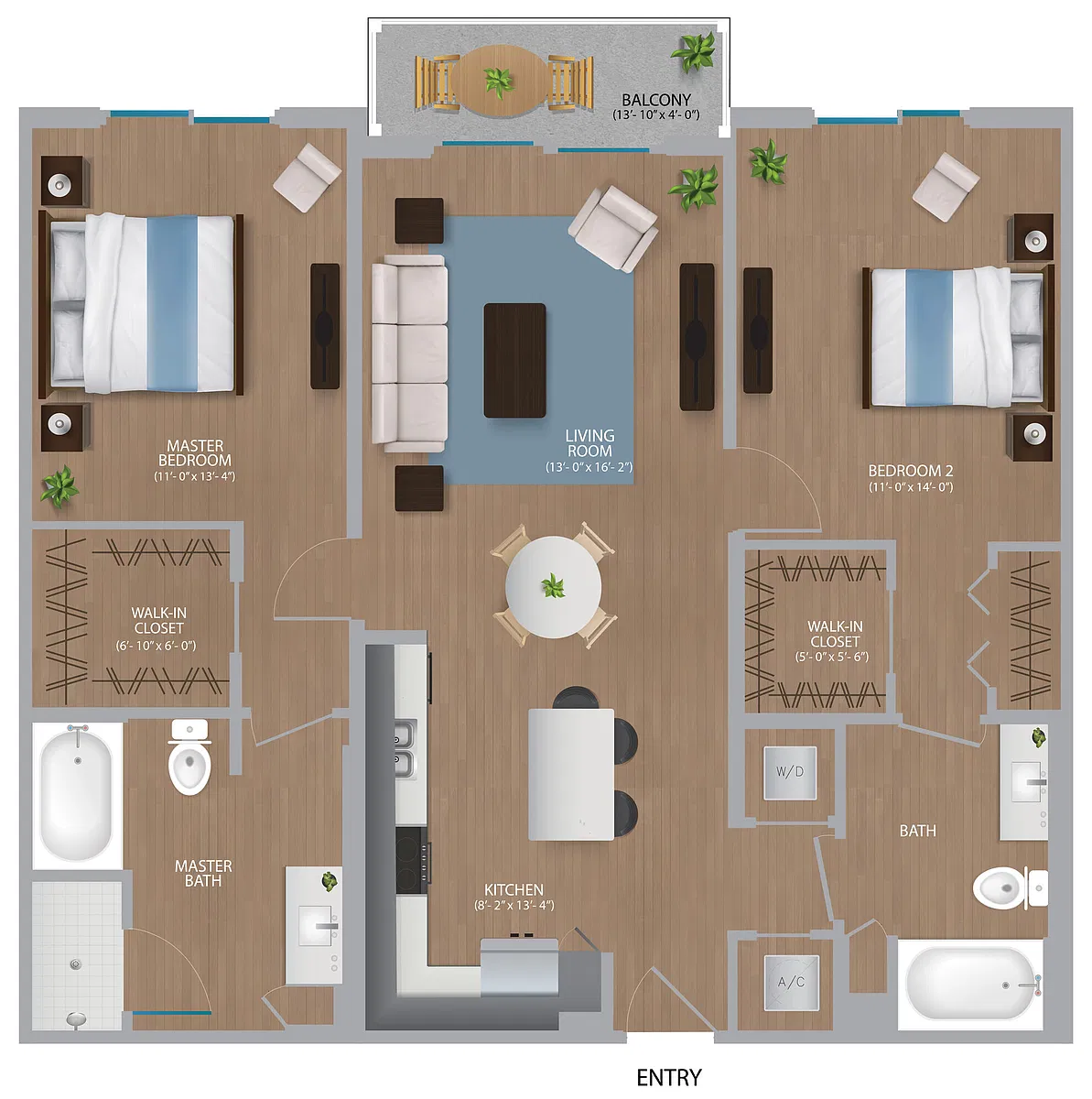 Floor plan B3