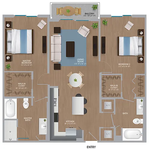 Floor plan B3