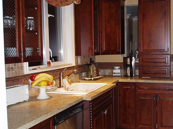 HIgh-end cabinets-stone counters