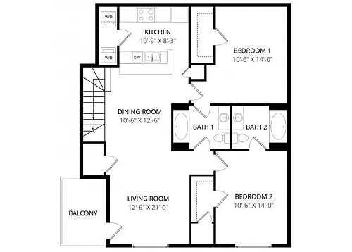 Floor plan Emerald