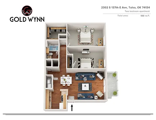 Floor plan B1