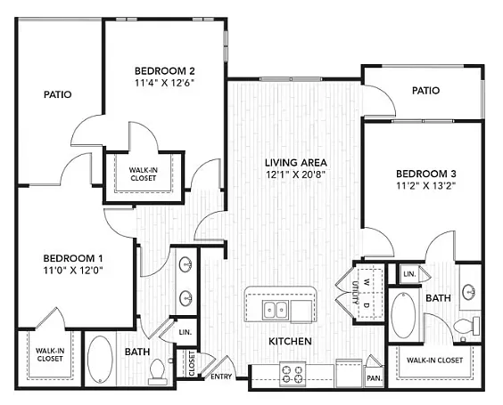 Floor plan C1