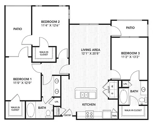 Floor plan C1