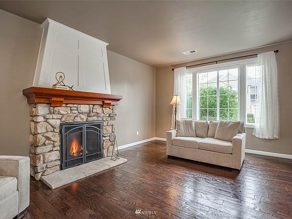 Beautiful hardwood floors throughout most of the home