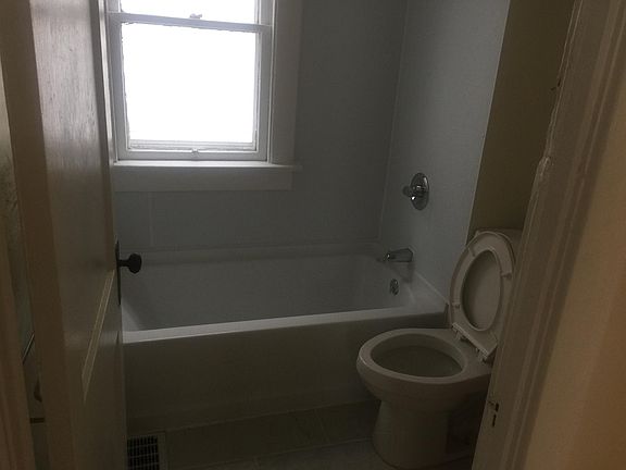 Bath with recently replaced tub