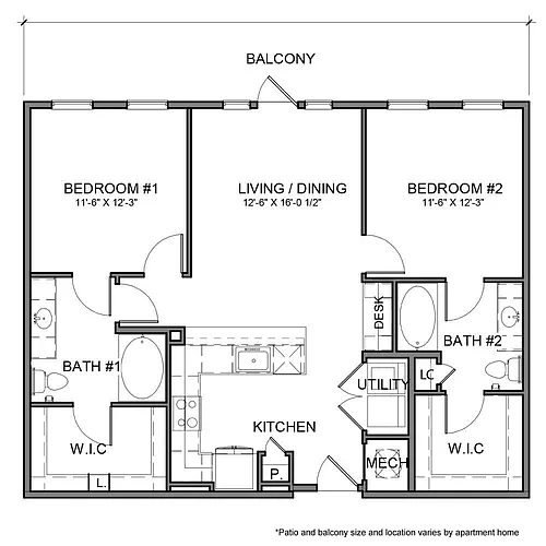 Floor plan BE.B2