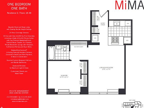 2nd image of 450 W 42nd St APT 30G
