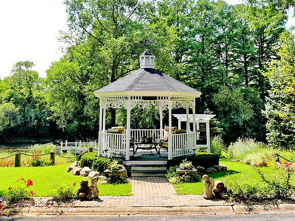 Custom built gazebo.