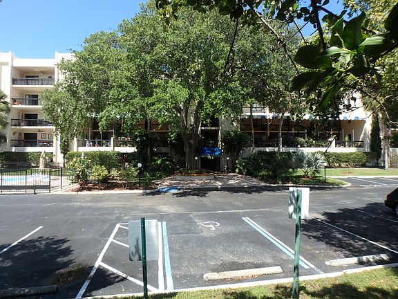Front of building.