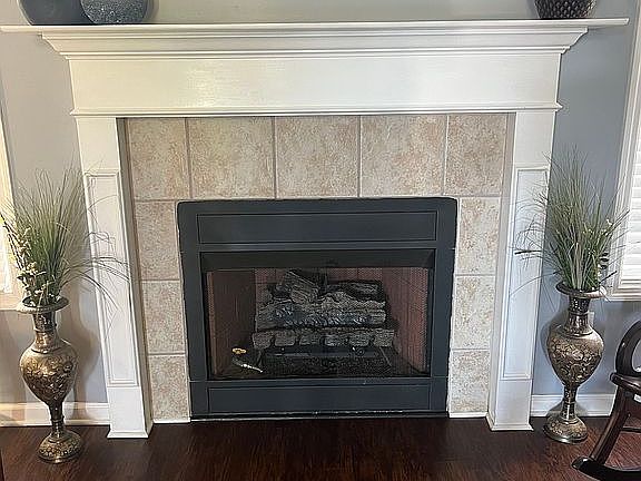 Gas fireplace 