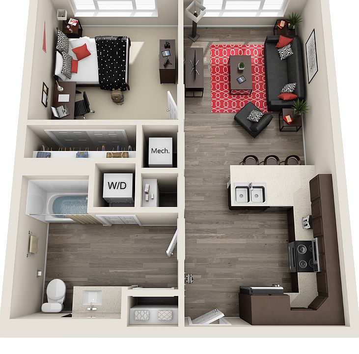 2nd image of 3302 Mission Dr APT 203
