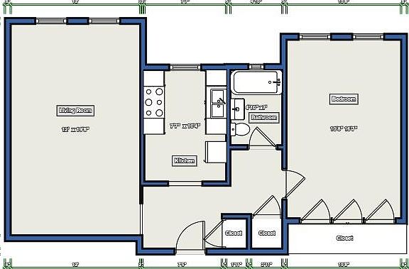 3rd image of 46 Exton Ave #35