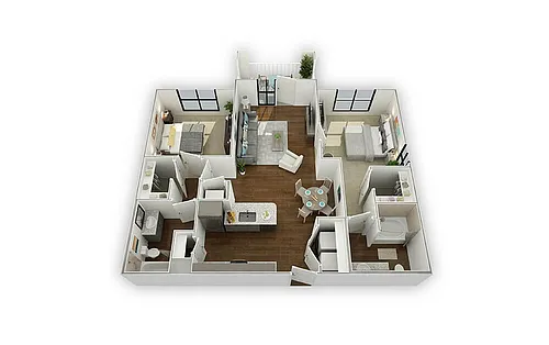 Floor plan The Beaufain