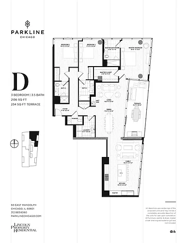 Floor plan Penthouse D