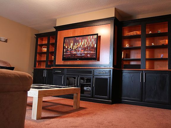 built-in media center