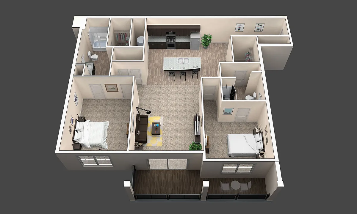 Floor plan The Cedar