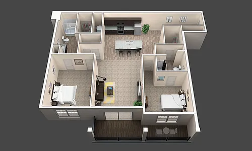 Floor plan The Cedar