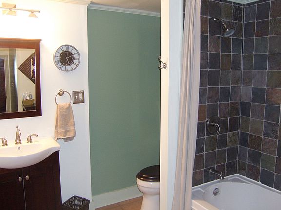 Master Bath with Slate tilework
