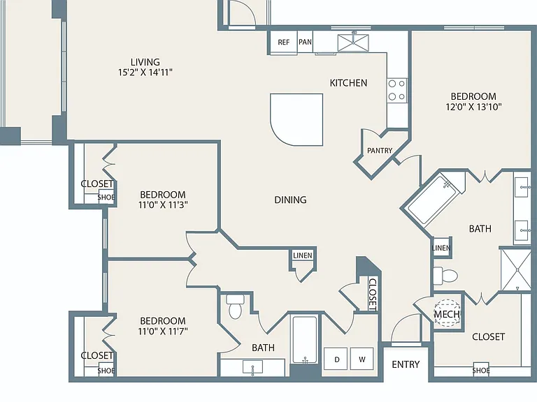 Tribute at the Rim Floor Plan C1 Tribute at the Rim Floor Plan C1