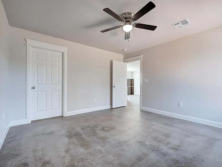 Bedroom number 1 with walk in closet