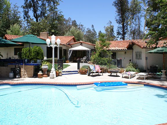 Pool and back of house