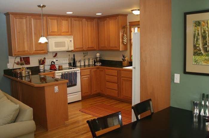 Large, open kitchen