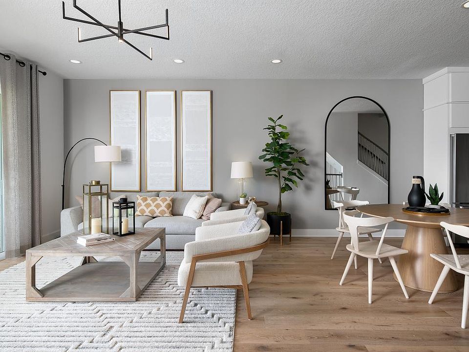 Spacious open-concept great room is perfect for entertaining