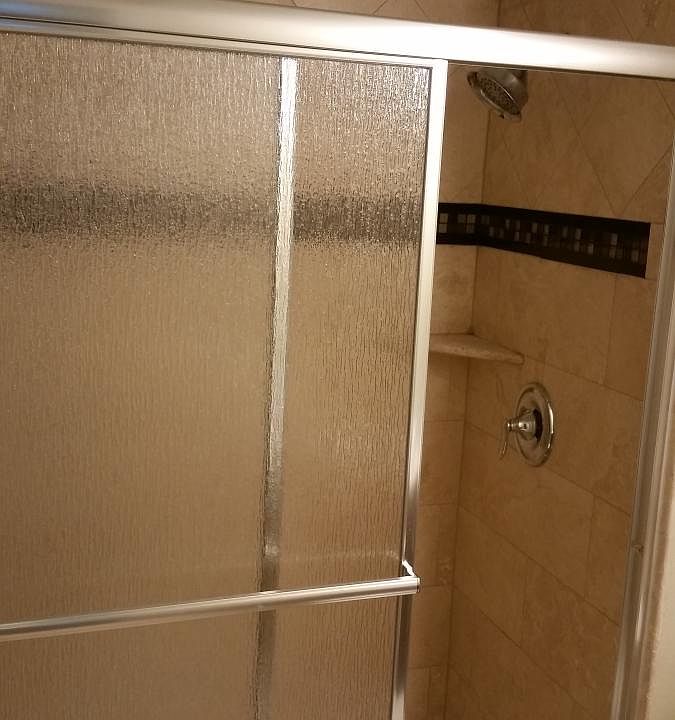 Custom tile shower