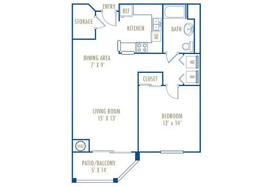 Floor plan Bridgeway