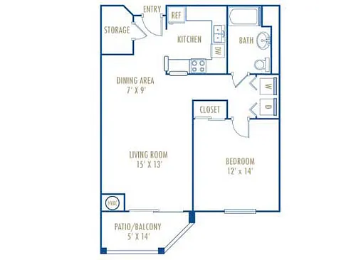 Floor plan Bridgeway