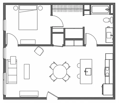 Floor plan 1F