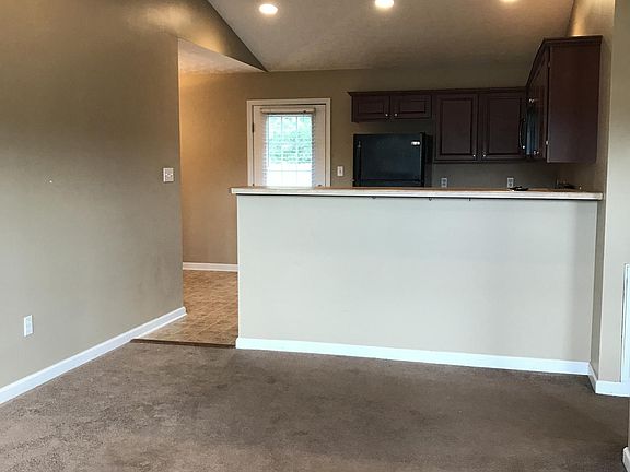 Open living room/kitchen