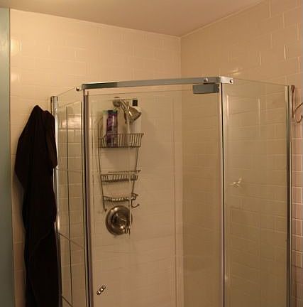 Master shower