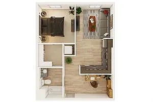 Floor plan Amber