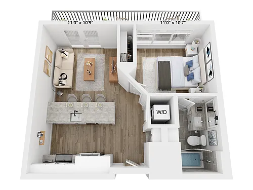 Floor plan A1