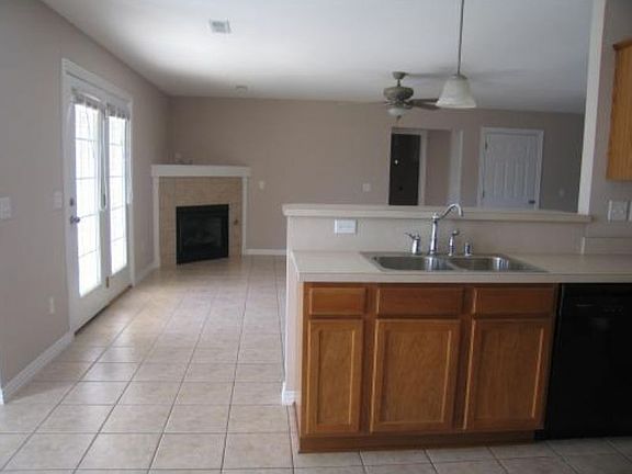 Kitchen Open to Family Room