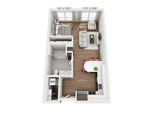 Floor plan E1B