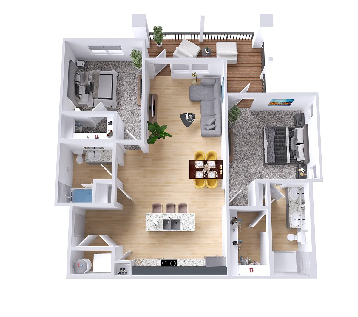 Floor plan Brazos