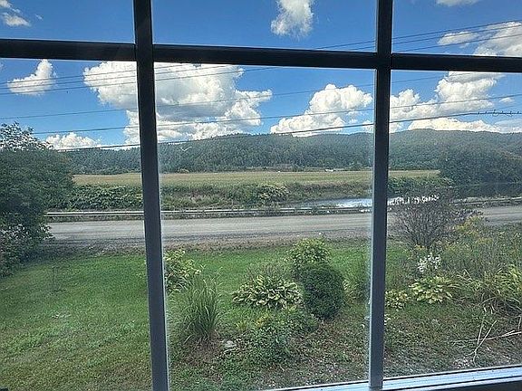 view from the living room
