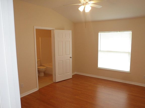 Master bedroom and bath