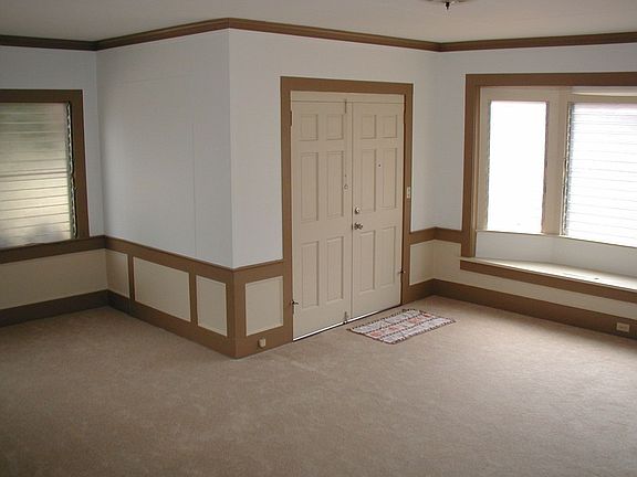 Front house: Living Room/Front Door/French Window