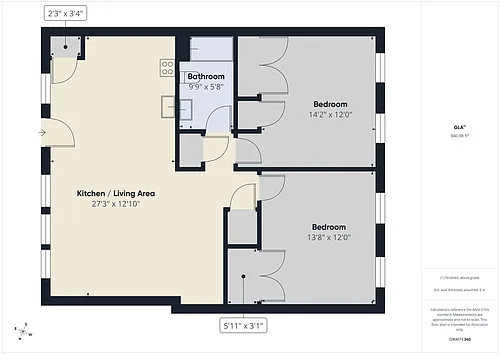 Floor plan 205